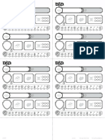 D&D - Fiche Memo DM 1 (2 À 5 PJ) Vierge 2.1