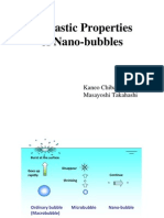 Fantastic Properties of Nano-Bubbles