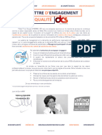 Lettre Dengagement Qualite