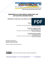 Dimensões Da Inteligência Emocional em Estudantes Universitários