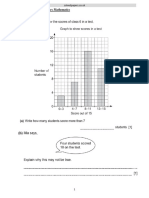 2022 17 Statistics Checkpoint - Primary Mathematics