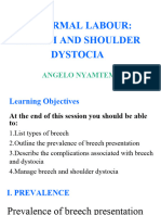 Breech & Shoulder Dystocia