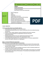 2024 BSTD Grade 10 Chapter 1 Week 1 and 2 Micro Environment