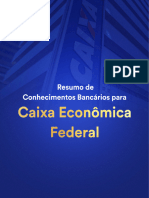 09 01 2024 E Book Resumo de Conhecimentos Bancarios para A Caixa Economica Federal