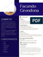 Curriculum Vitae CV Trabajo