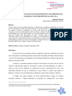 Apresentação e Atuação No Estágio Docente: Uma Proposta de Junção Da Geografia Com o Hip Hop em Sala de Aula