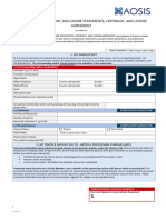 Authorship DisclosureStatements Copyright Membership LicenseAgreement Form