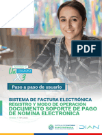 Registro y Seleccion Del Modo de Operacion Nomina Electronica