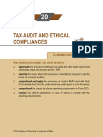 Chapter - Tax Audit & Ethical Compliances