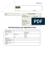 SHG Application Form