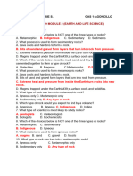 Answer To Module 2 (Earth and Life Science)