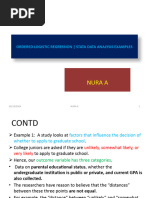 Ordinal Logistic Model