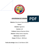 Tarea 1. Estructuras Hiperestaticas. Vallejo Santos Jaqueline.