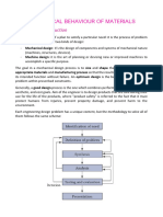 Mechanical Behaviour of Materials