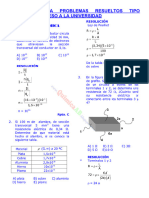 Electrodinámica Problemas Resueltos Tipo Examen de Ingreso A La Universidad