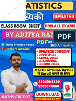 Statistics (ClassRoom Sheet) - PDF