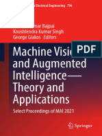 Machine Vision and Augmented Intelligence - Theory and Applications