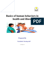 Basic of Human Behavior in Health and Illness P 1