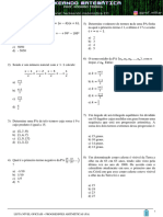 Lista Nível Oficiais - Progressões Aritméticas (Pa)