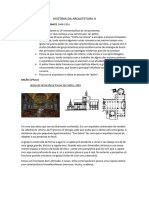 HISTÓRIA DA ARQUITETURA II Parte 1