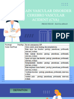 Brain Vascular Acident (Cva)