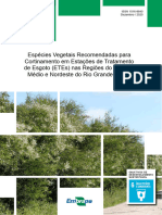 Espécies Vegetais para Acortinamento