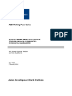 Socioeconomic Impacts of Coastal Tourism On Local Communities in Kuakata, Bangladesh