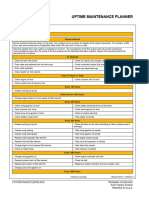 200CLC 230CLC 270CLC Excavators Uptime Maintenance Planner