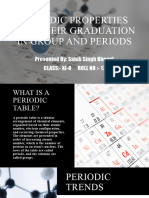 Periodic Properties and Their Graduation in Group and