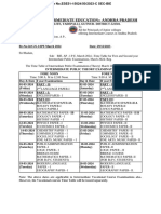 STATE Class XII Time Table 2024-1