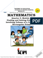 Math 5 Q4 M3 Problems Involving Volume of A Cube and Rectangular Prism