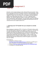 Wireshark Assignment 2 TCP