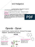 Opioid Analgesics