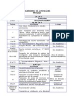 Calendario Academico 2024