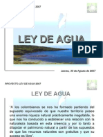 S1 Ley - Del - Agua