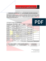 Proposta Comercial Wca Manutenção de Empilhadeiras