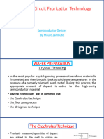 1 - Integrated Circuits Fabrication