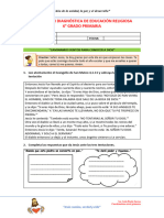 1 Evaluación Diagnóstica Sexto Grado Primaria