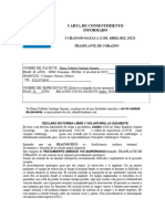 Carta de Consentimiento Informado 2