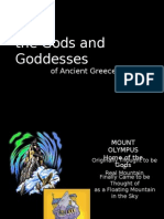 Brief Intro To The Greek Gods and Goddesses