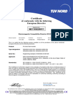 Certificado SIW200G M105 W0