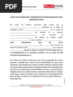 Carta Autorizacion Menores Cleul