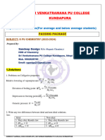 Chem Passing Package 2024