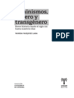 3.feminismos, Género y Transgénero