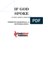 If God Spoke Final Manuscript