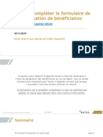 Guide DB CREDIT COOPERATIF - Garantie Capital Décès