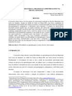 4-Intervenção Pedagógica Desafios Na Aprendizagem e Na