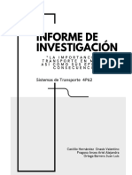 La Importancia de Los Sistemas de Transporte en México