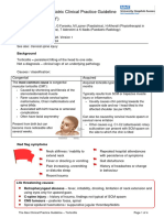 Paediatric Guidelines Torticollis