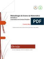 Metodologia de Ensino Da Matemática - Divisão - ISPOCAB2023